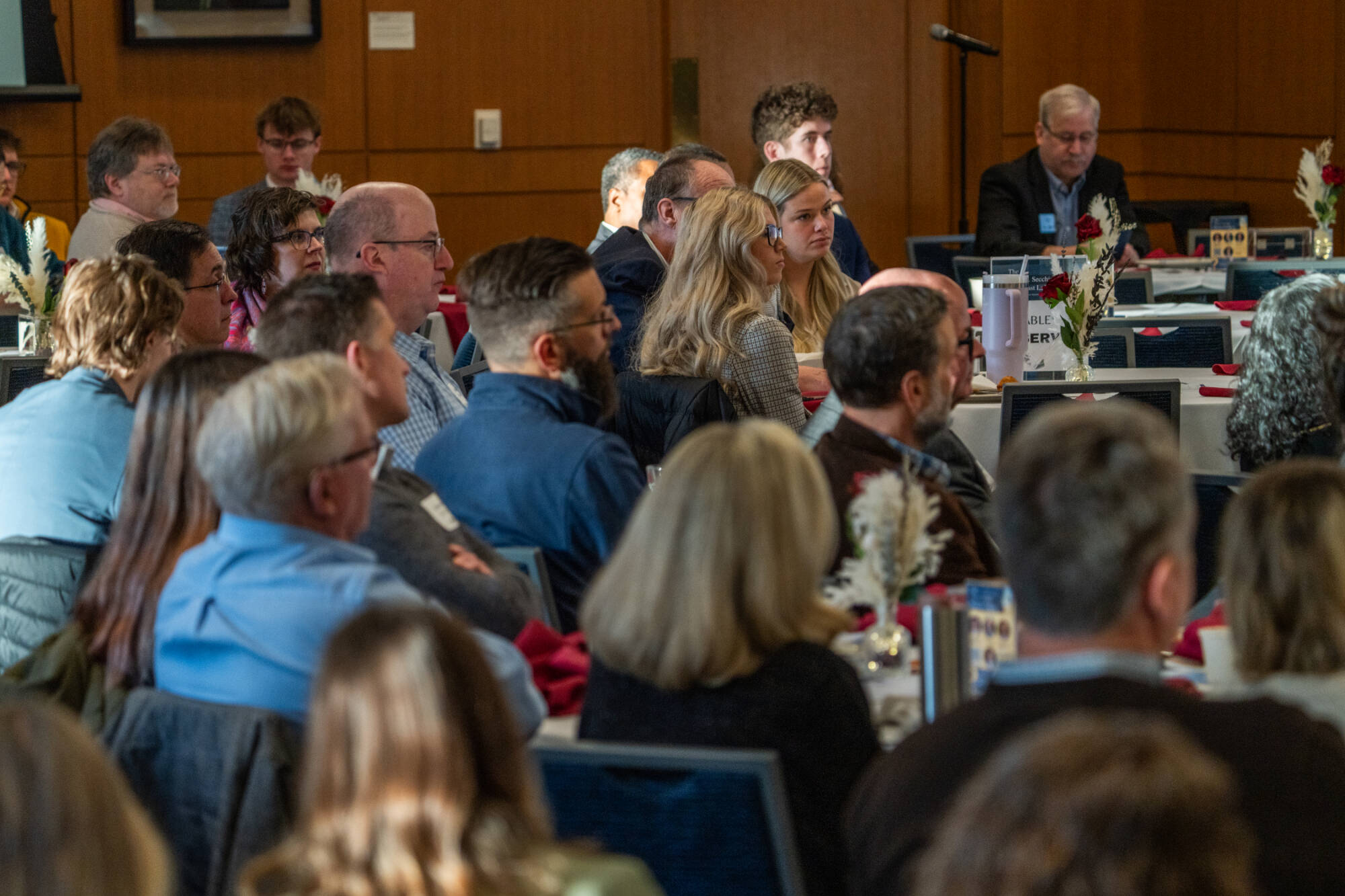 Attendees at the Secchia Breakfast